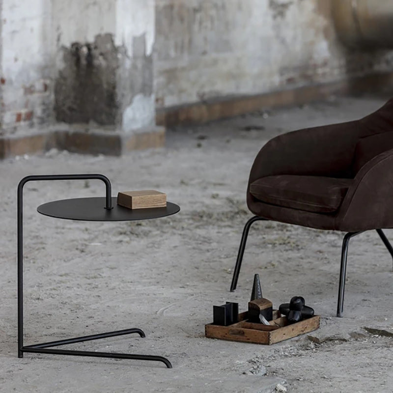 Black Simplicity Side Table – D Capsule