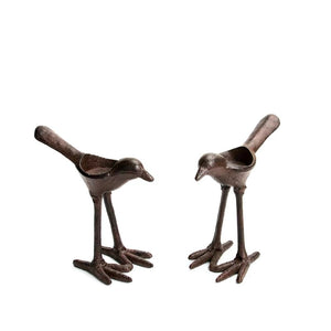 Birdy Iron Art candle holder