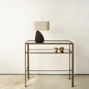 Wood Grain Art Table Lamp