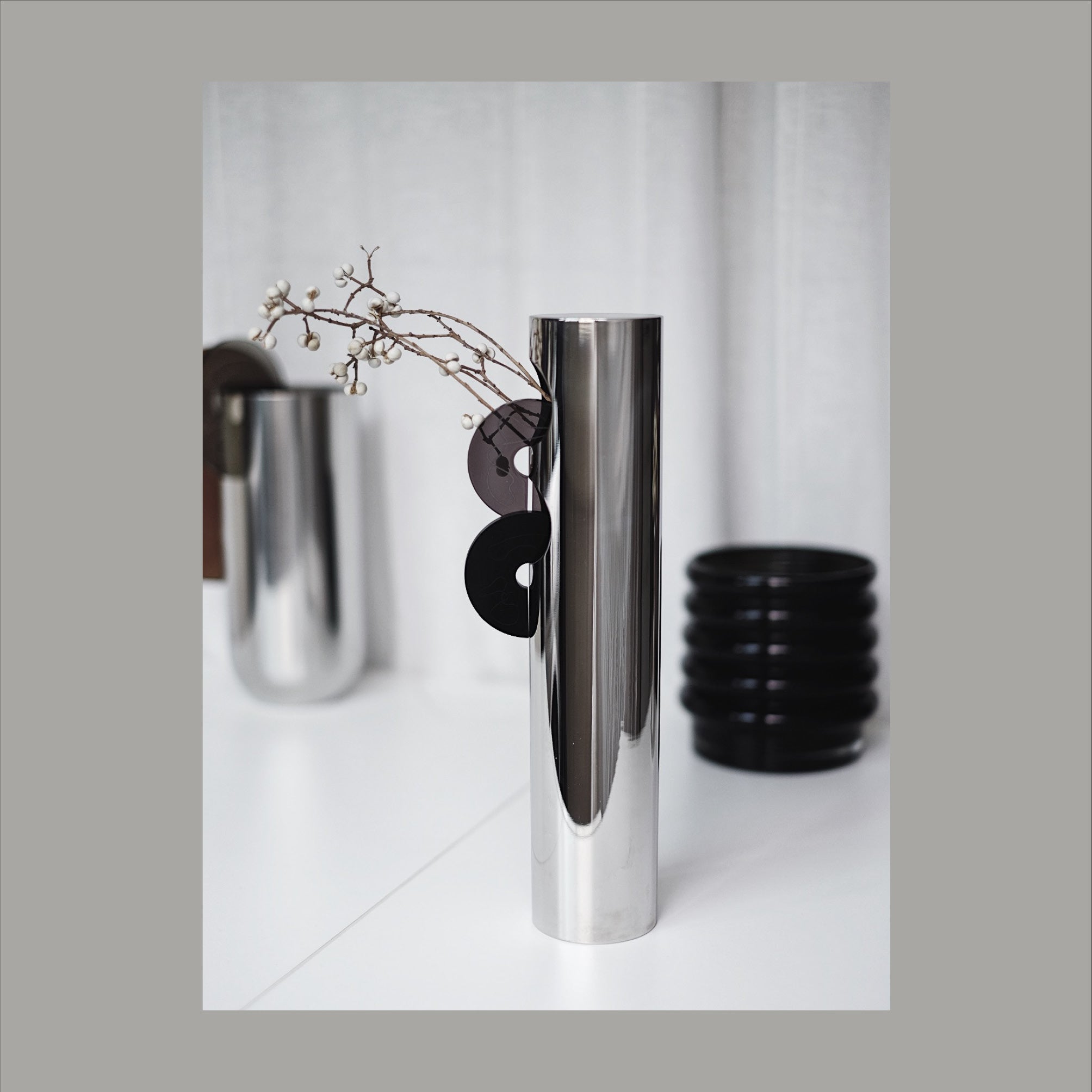 SS Display Vase