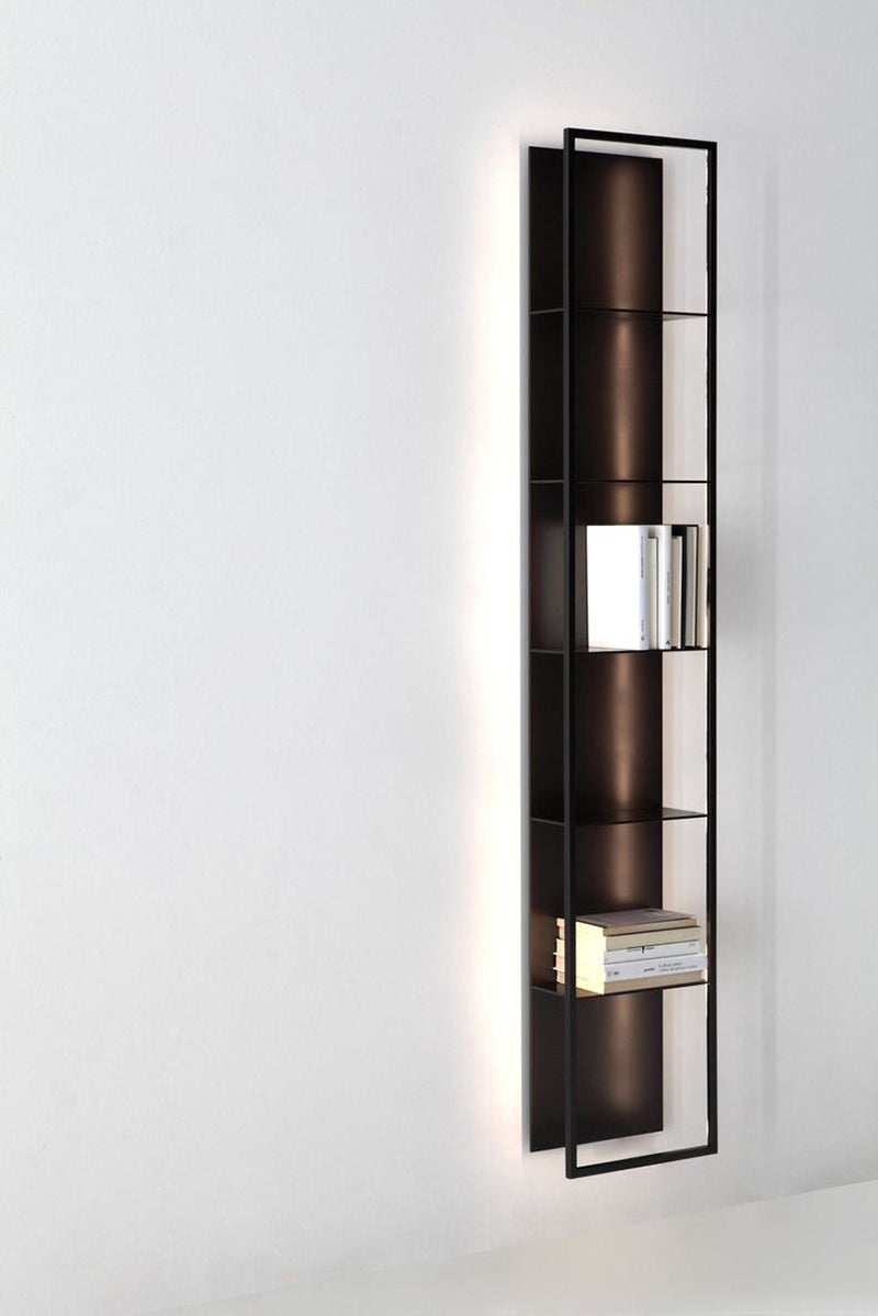 Shelving with LED hidden light
