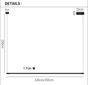 Counter Linear Hanging Light