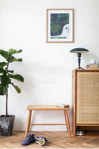 Cozy Rattan Stool