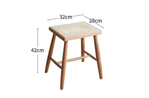 Cozy Rattan Stool