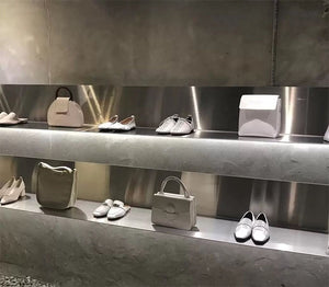 Stainless Steel Hairline Shelving