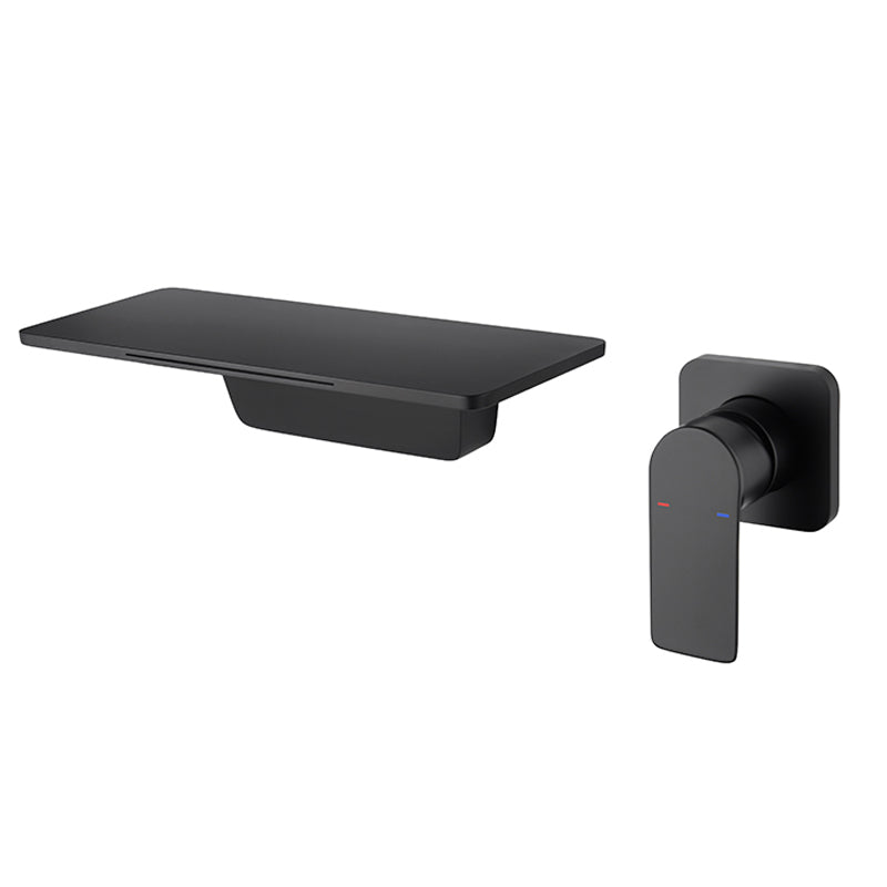 Conceal Wall-mounted Waterfall Mixer Faucet