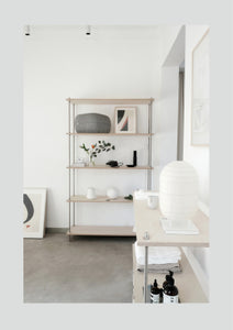 Straight Raw Display Cabinet