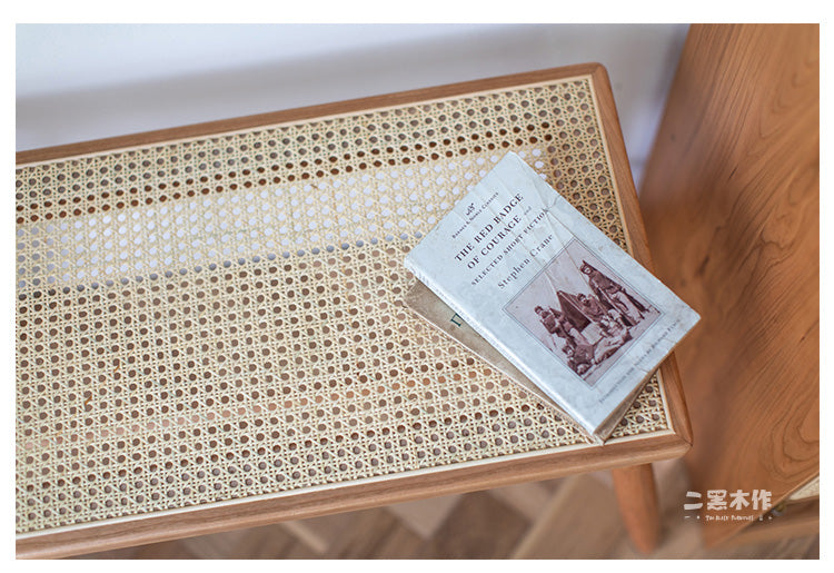 Cozy Rattan Stool