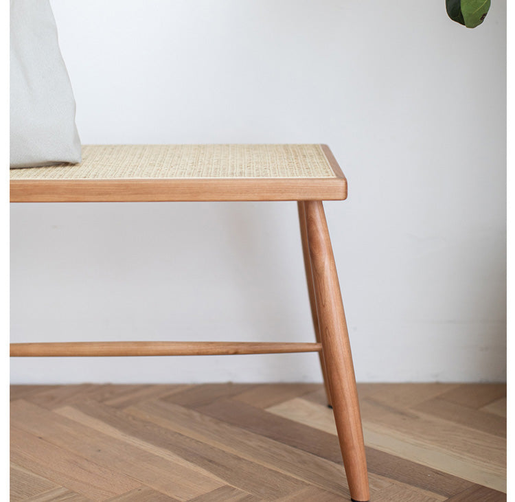 Cozy Rattan Stool