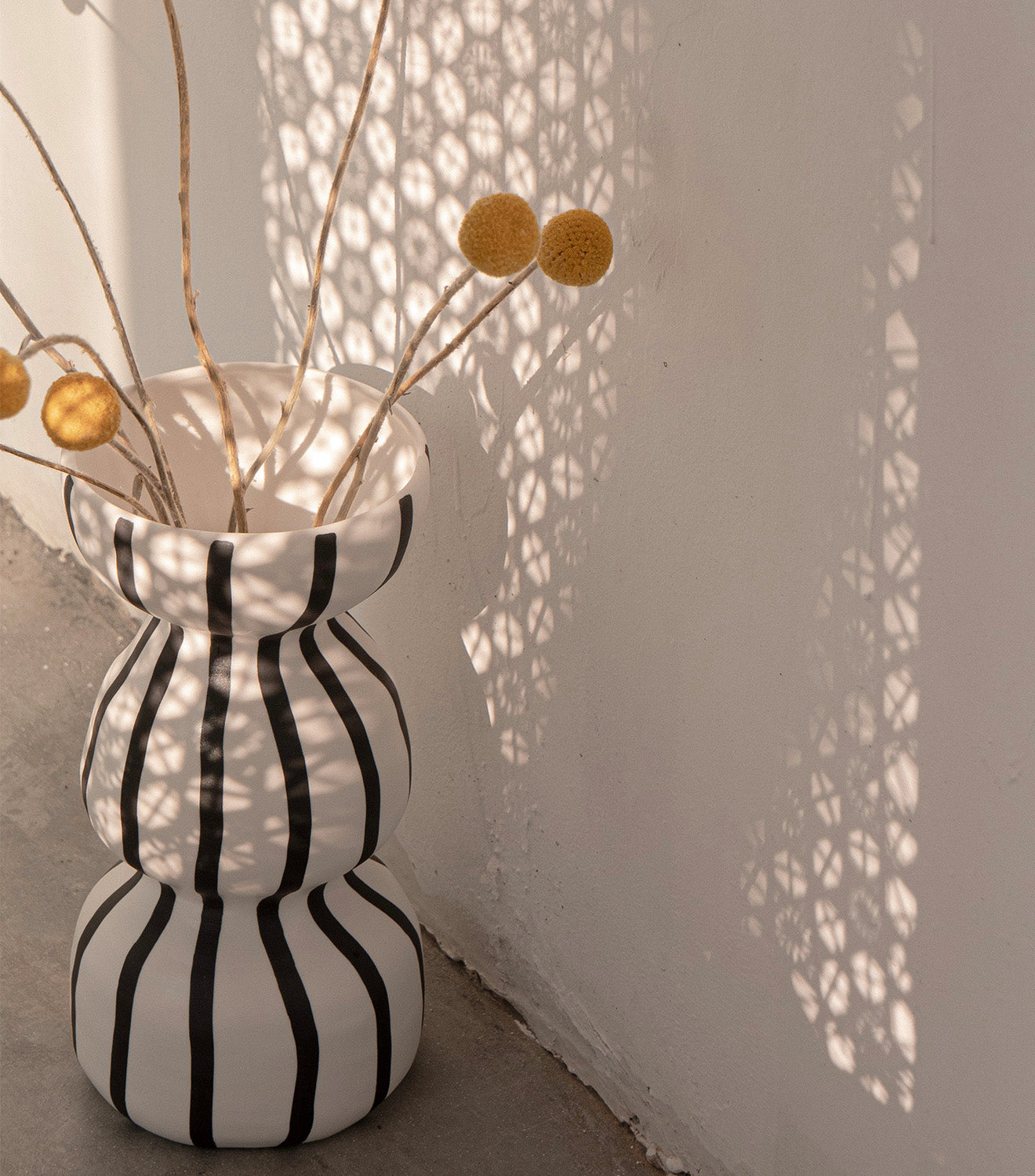 Hand painted Ceramic Vase