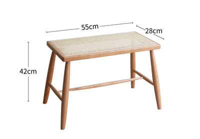 Cozy Rattan Stool