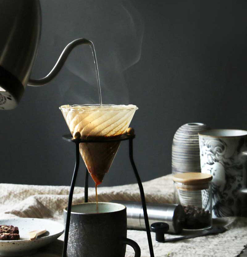 Filter Coffee Stand With Measuring Jug